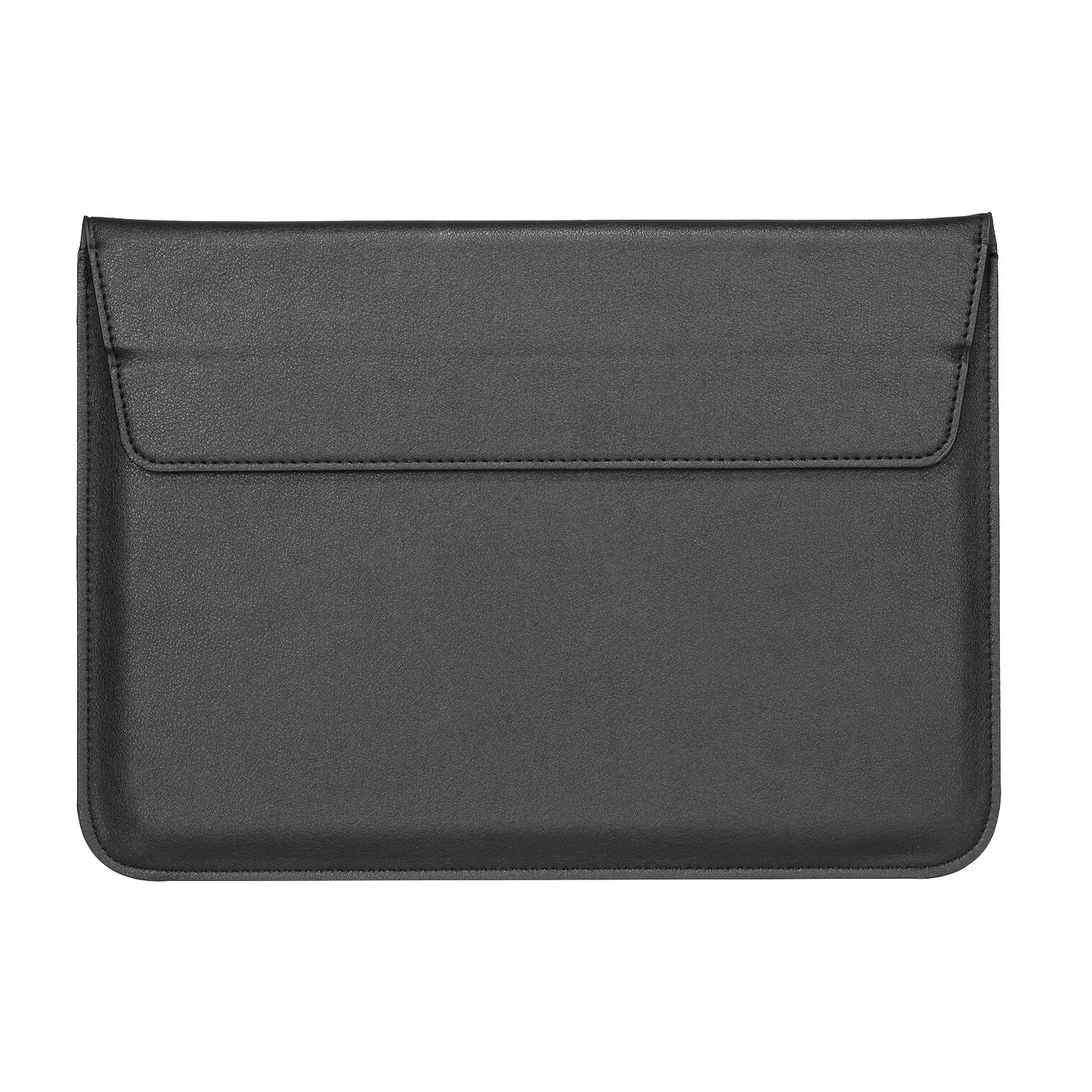 Husa plic universala din piele ecologica pentru Macbook / Laptopuri 13 inch, negru
