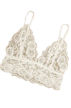 Sutien din dantela, Alb, fara captuseala Sutien din dantela, Alb, fara captuseala