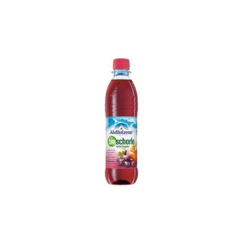Bautura Bio Carbogazoasa cu Mere si Struguri Adelholzener 500ml