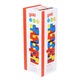 Joc turn instabil mini, lemn, multicolor