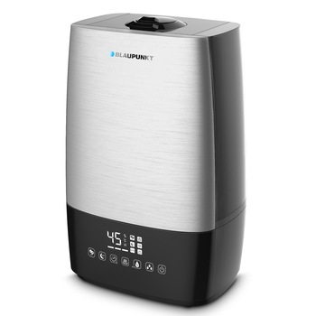 Umidificator de aer Blaupunkt AHS801, Rezervor 5 l, 400ml / h, display LCD, Argintiu/ Negru Umidificator de aer Blaupunkt AHS801, Rezervor 5 l, 400ml / h, display LCD, Argintiu/ Negru