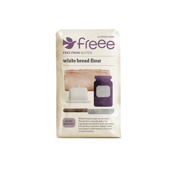 Faina alba pt. paine fara gluten si alergeni, kosher 1kg, Free by Doves Farm Faina alba pt. paine fara gluten si alergeni, kosher 1kg, Free by Doves Farm