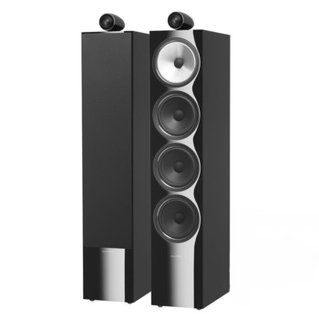 Boxe de podea HI-FI Bowers & Wilkins 702 S2, culoare Negru Lucios, Pereche Boxe de podea HI-FI Bowers & Wilkins 702 S2, culoare Negru Lucios, Pereche