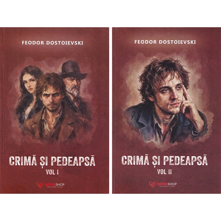 Pachet 2 volume: Crimă și pedeapsă
