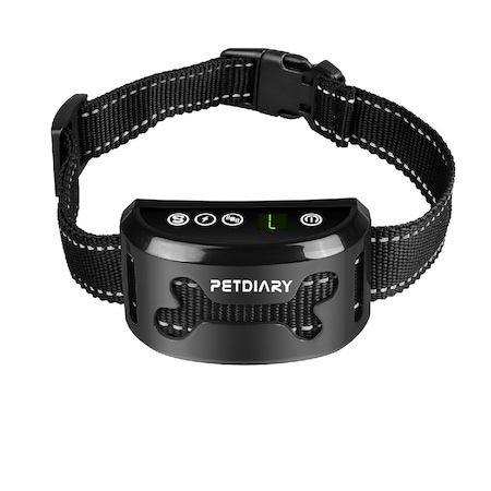 Zgarda antilatrat ajustabila si automata, 7 nivele, Petdiary™, Reincarcabila, Trei functii independente (sunet, vibratie, impulsuri), Electrozi cauciucati, Rezistenta la ploaie, Curea reflectorizanta, Design patentat, Negru, Consultanta gratuita