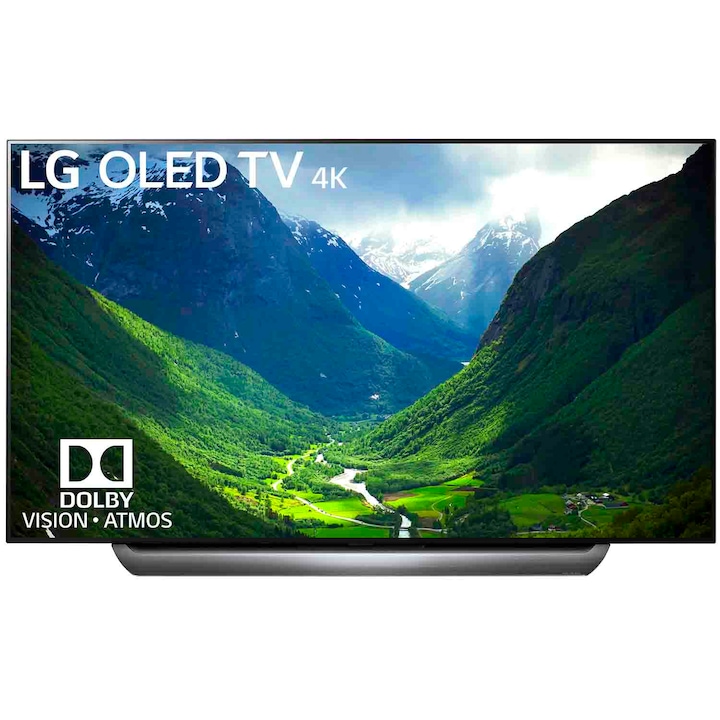 Televizor OLED Smart LG, 164 cm, OLED65C8PLA, 4K Ultra HD, Clasa A