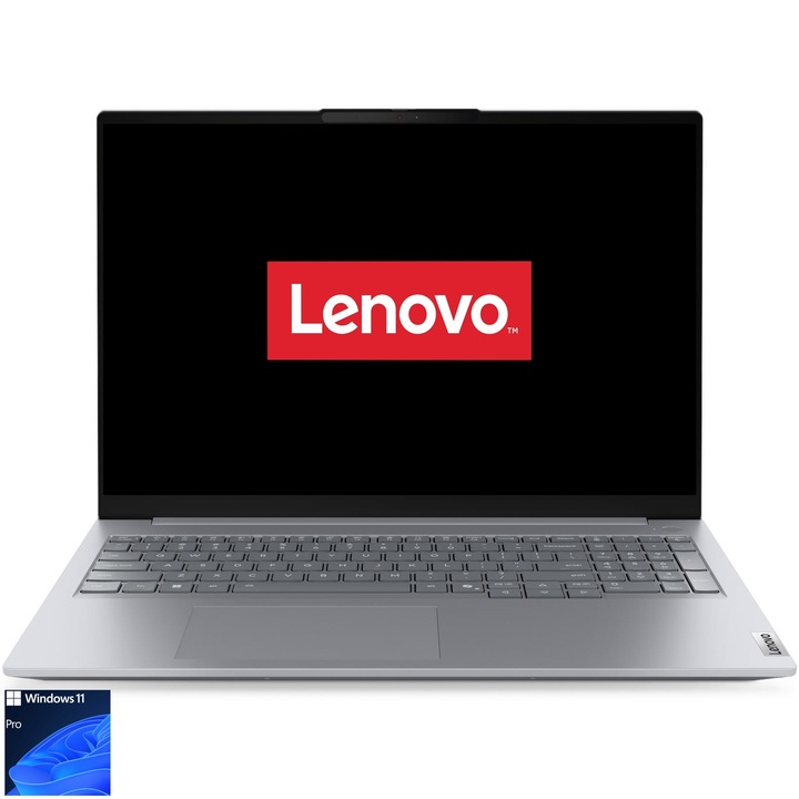 Laptop Lenovo ThinkBook 16 G9 IRL cu procesor Intel Core 5 210H, 16", WUXGA, 400 niti, 32GB DDR5, 1TB SSD, Windows 11 Pro, Arctic Grey, 3Y Onsite