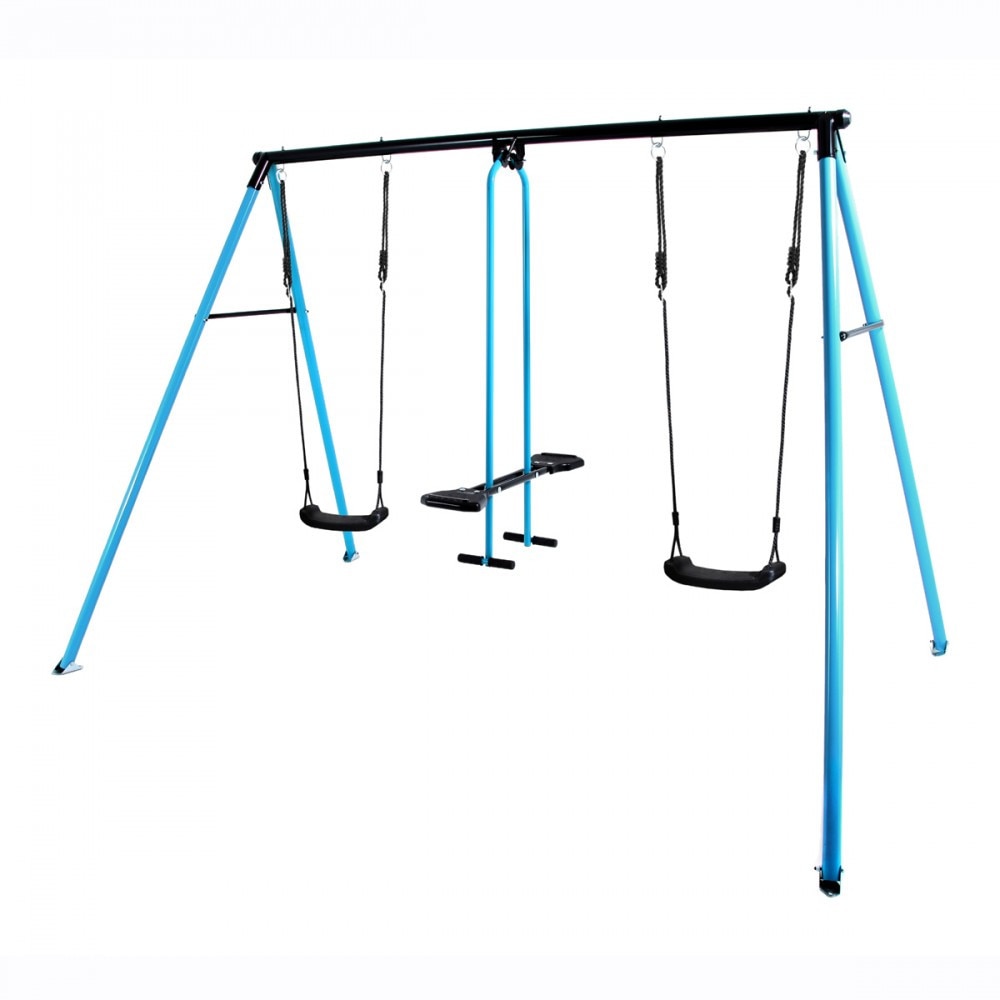 Leagan clasic 4 locuri can can TURCOAZ cadru metal calitate suedeza