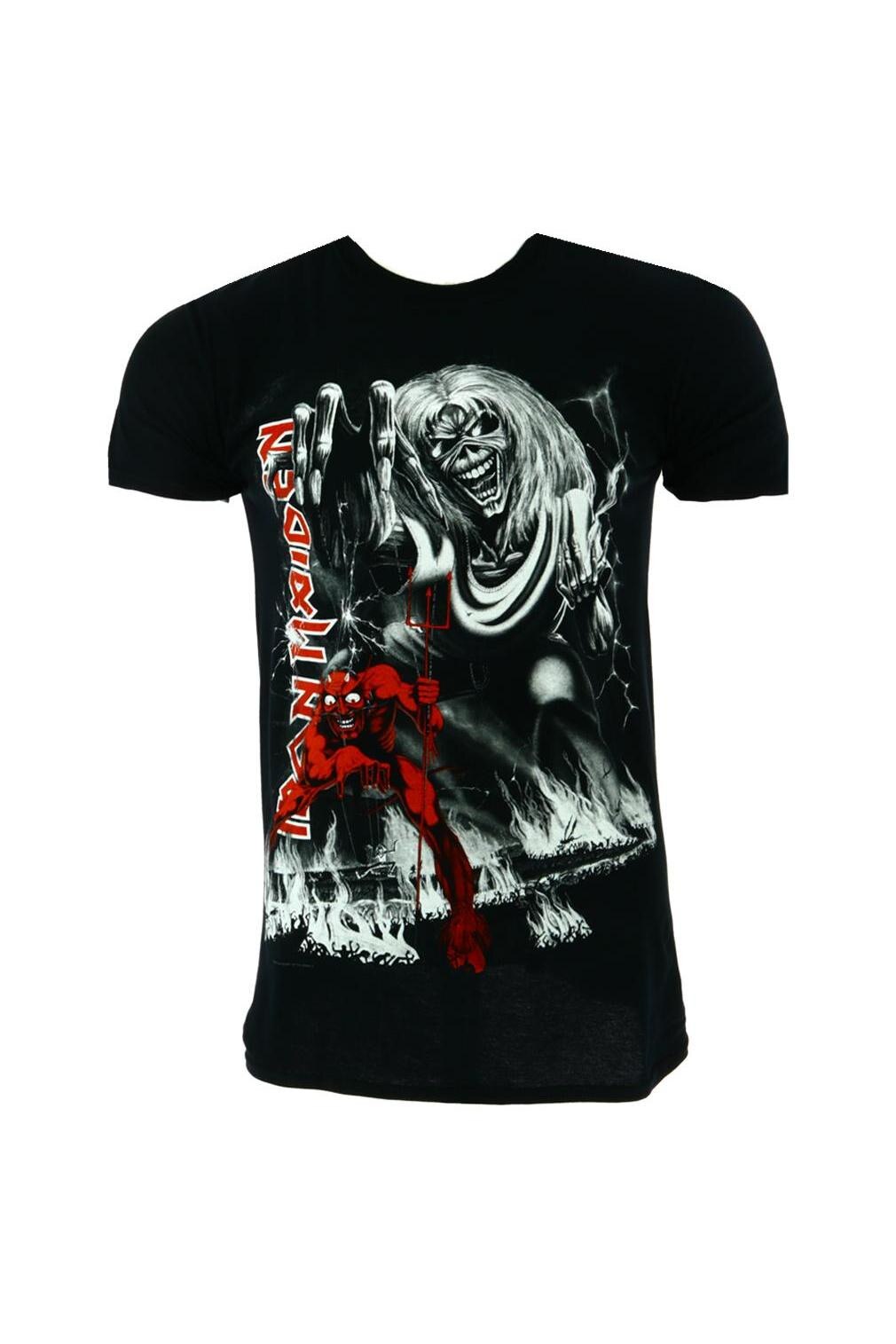 Tricou pentru barbati, Iron Maiden, Notb Jumbo, Negru