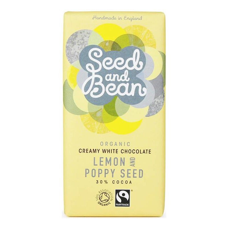 Ciocolata Bio Alba cu Lamaie si Mac Paradisul Verde 85gr