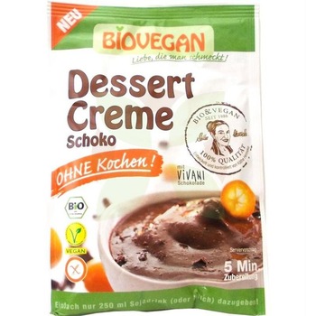 Crema Bio pentru Desert cu Ciocolata Biovegan Pronat 68gr Crema Bio pentru Desert cu Ciocolata Biovegan Pronat 68gr