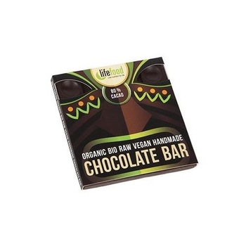 Ciocolata cu 80% Cacao Raw Bio LifeFood 35gr Ciocolata cu 80% Cacao Raw Bio LifeFood 35gr