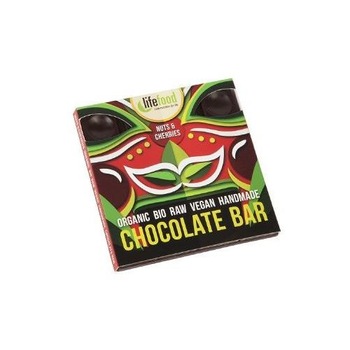 Ciocolata cu Cirese si Nuci Raw Bio Lifefood 35gr Ciocolata cu Cirese si Nuci Raw Bio Lifefood 35gr