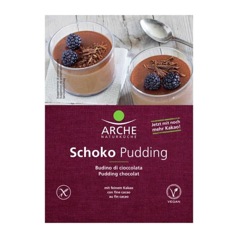 Budinca Bio de Ciocolata Arche 50gr