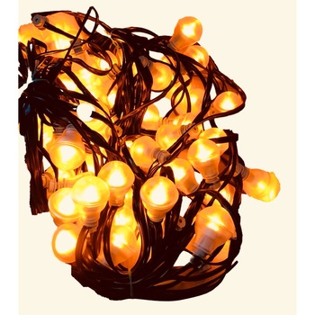 Ghirlanda Luminoasa de Exterior, lungime 25 m, cu 2 Led/m, Glob Transparent Ghirlanda Luminoasa de Exterior, lungime 25 m, cu 2 Led/m, Glob Transparent