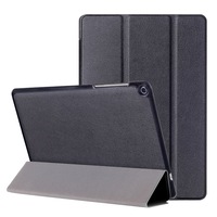 Husa flip cover pliabila din piele PU pentru ASUS ZenPad Z500M, 9.7 inch, negru