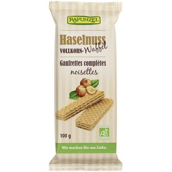 Napolitane Bio cu Alune Rapunzel 100gr Napolitane Bio cu Alune Rapunzel 100gr