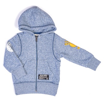Hanorac Diesel pentru baieti, bleu, maneca lunga, gluga, 5 ani Hanorac Diesel pentru baieti, bleu, maneca lunga, gluga, 5 ani