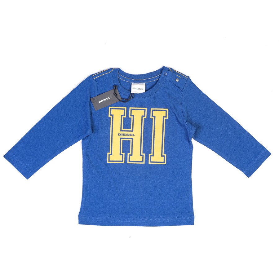 Bluza albastra, Diesel, baieti, 12 luni