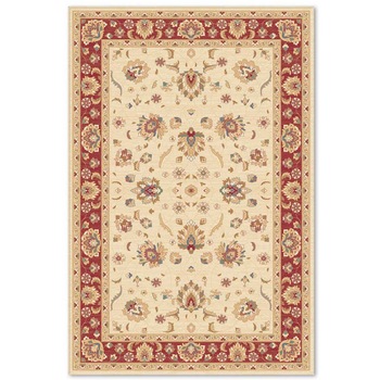 Covor lana 100% Bella 2444-1-51063, 120 x 170 cm, Bej / Bordeaux, Model clasic oriental Covor lana 100% Bella 2444-1-51063, 120 x 170 cm, Bej / Bordeaux, Model clasic oriental