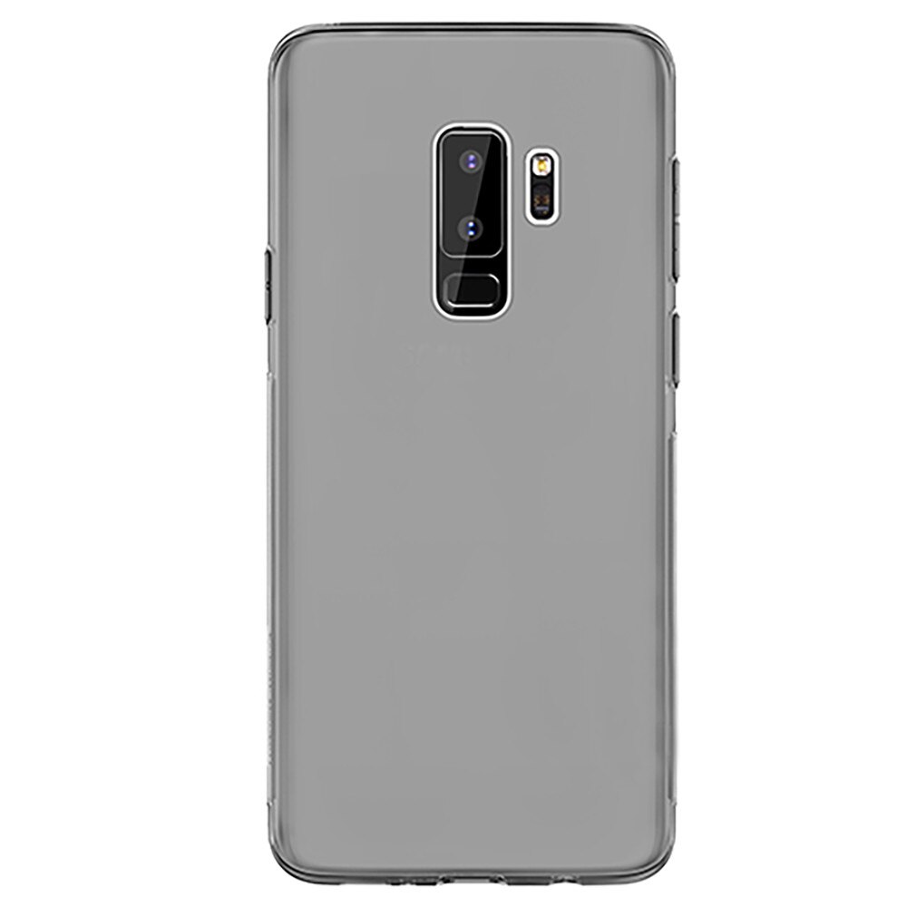 Husa din silicon EuroCELL pentru Samsung Galaxy S9 Plus, negru transparent