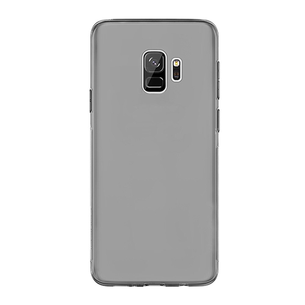 Husa din silicon EuroCELL pentru Samsung Galaxy S9 , negru transparent