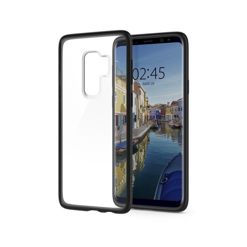 Husa Originala Spigen Ultra Hybrid Samsung Galaxy S9 Matte Black