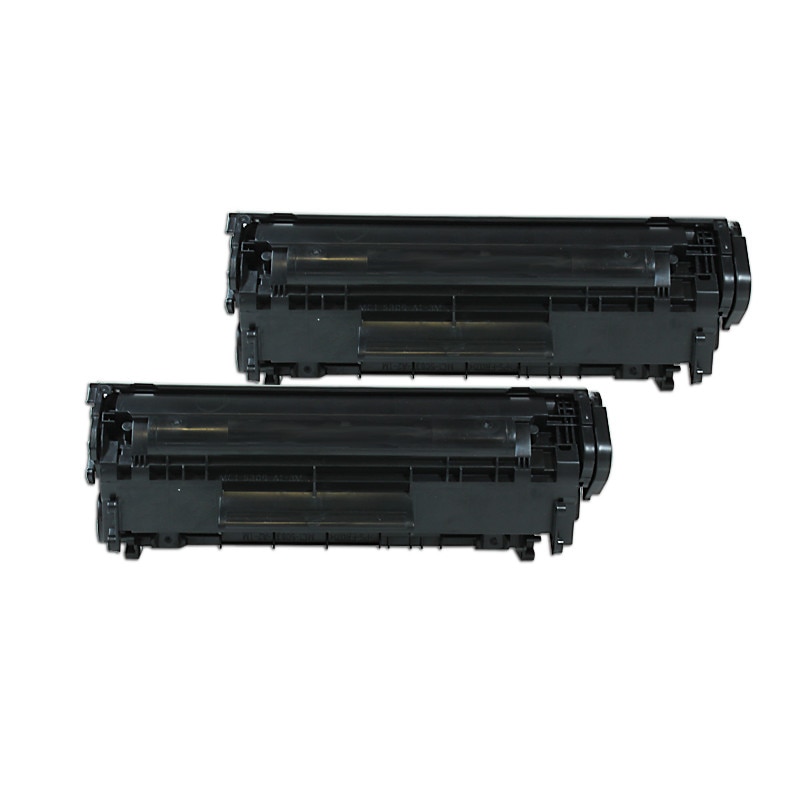 Set 2 Cartuse Toner Compatibile pentru HP LaserJet 3030 [Black ] 2 x 2.000 Pag. |Q2612A / Q2612AD / 12A / 12AD|