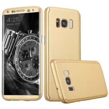 Husa Samsung Galaxy S8 Full Cover 360° ( fata + spate), Gold