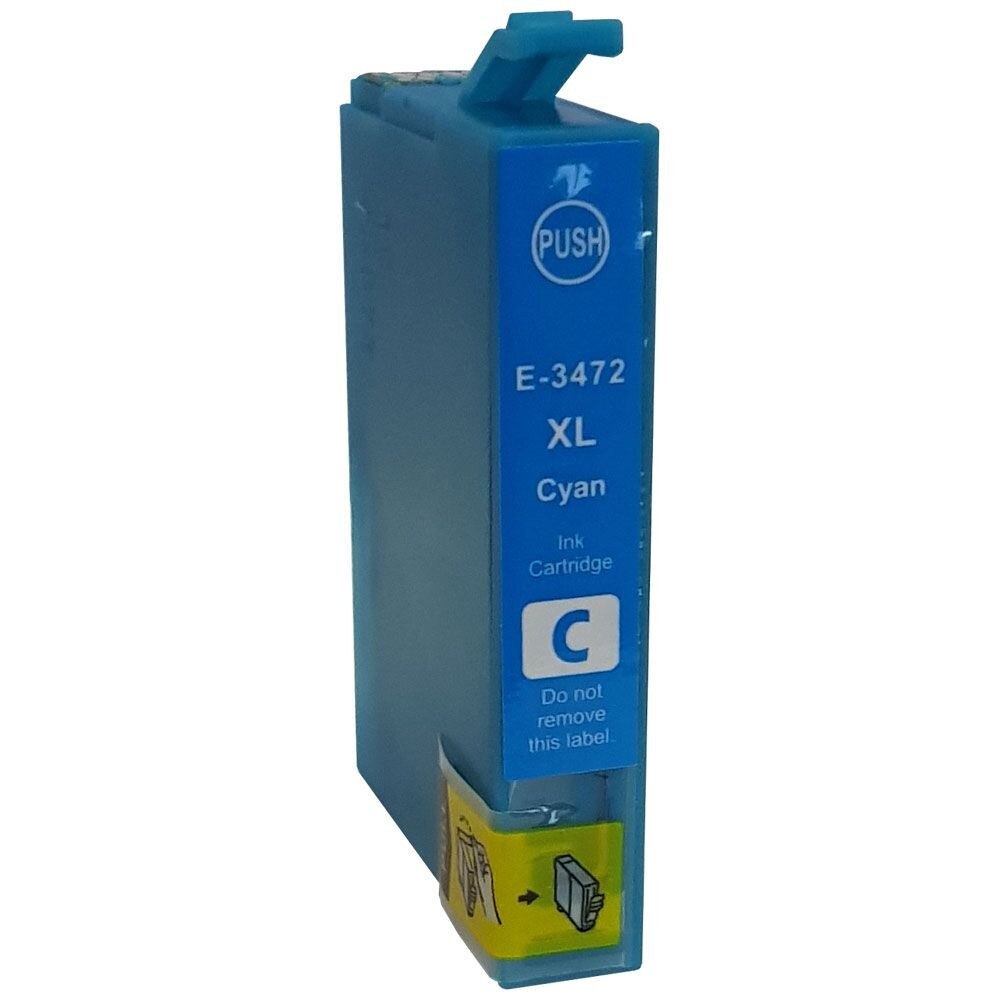 Cartus T3472 C Compatibil pentru Epson workforce WF-3720DWF / WF-3725DWF
