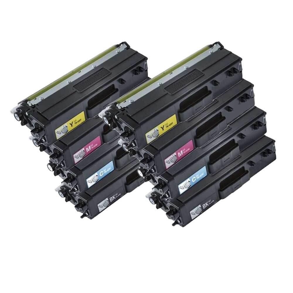 Set 8 Cartuse TN900 BK/COLOR Compatibile pentru Brother HL-L9200 CDWT / 9300 CDWTT MFC MFC-L 9500 Series / MFC-L 9550 CDW / MFC-L 9550 CDWT