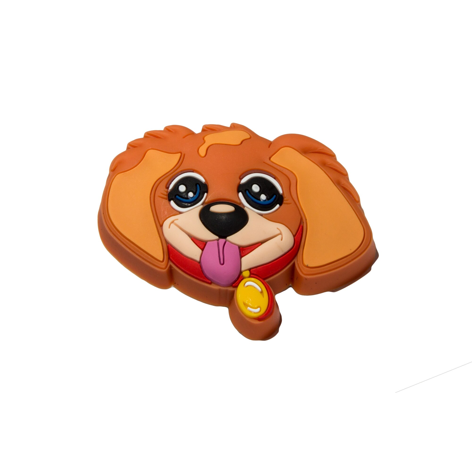 Buton mobilier copii - Catelus maro, 40x50 mm