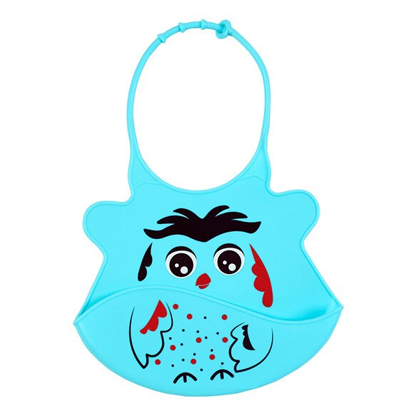 Baveta din silicon Baby Ono Super-soft Blue