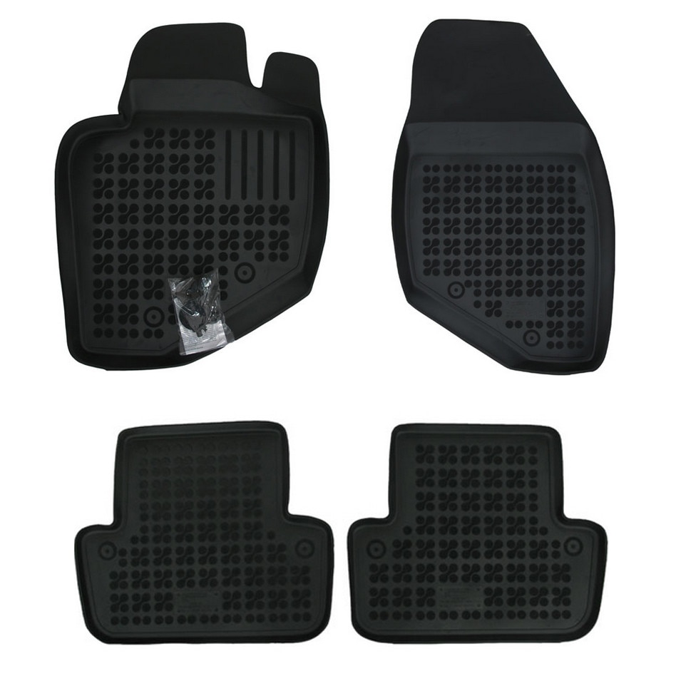 Covoare / Covorase cauciuc VOLVO V70 1999-2007 presuri stil tip tavita Rezaw