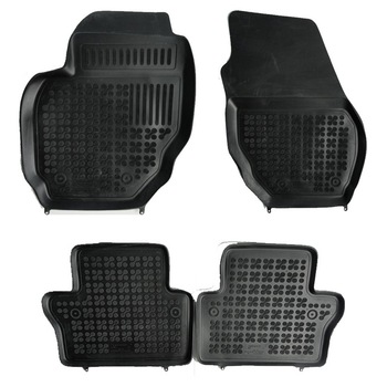 Covoare / Covorase cauciuc VOLVO XC70 III 2007-2016 presuri stil tip tavita Rezaw Covoare / Covorase cauciuc VOLVO XC70 III 2007-2016 presuri stil tip tavita Rezaw