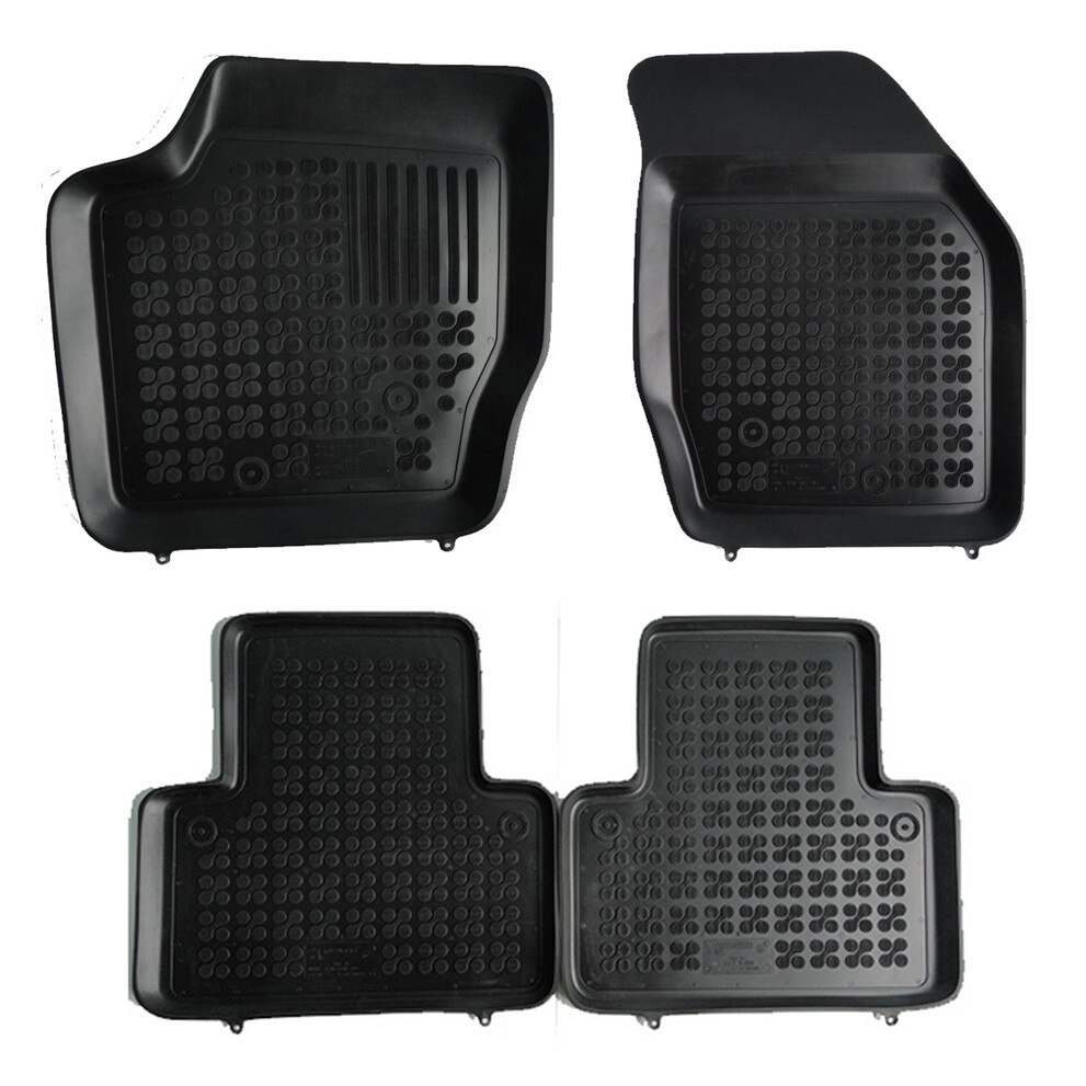 Covoare / Covorase cauciuc VOLVO XC90 I 2002-2014 presuri stil tip tavita Rezaw