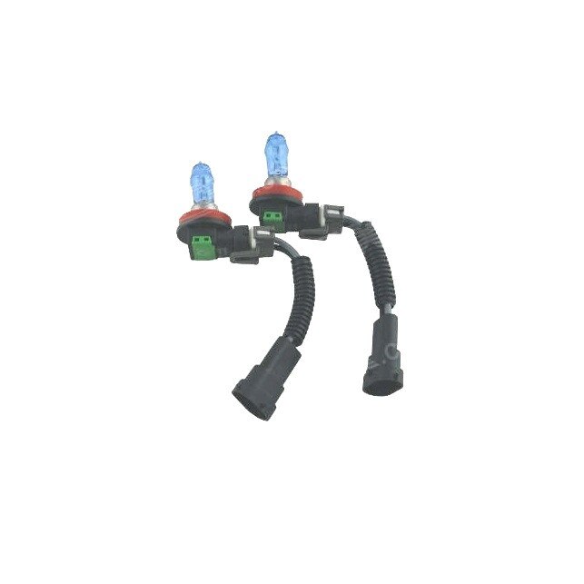 Set 2 becuri imitatie Xenon HOD H11 100W 12V set 2 bucati