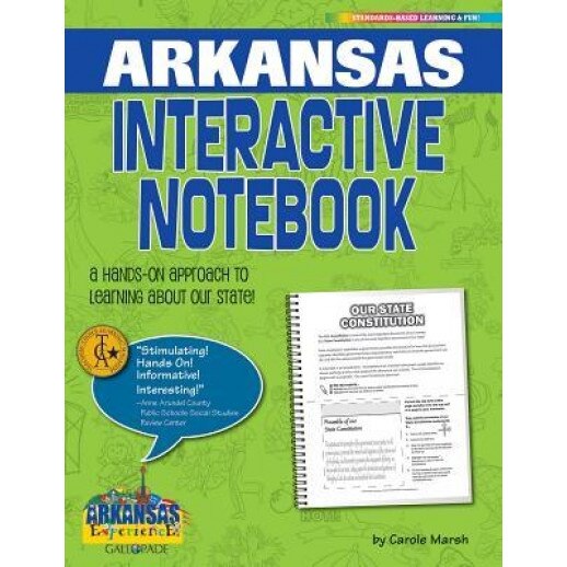 Arkansas Interactive Notebook: A Hands-On Approach to Learning about Our State!, Carole Marsh (Author)