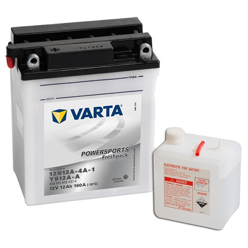 Baterie VARTA MOTO cu acid 12 V 12 Ah + stanga lung 136 mm