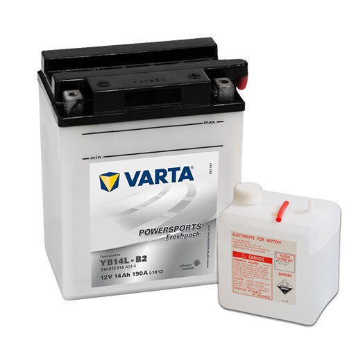 Baterie VARTA MOTO cu acid 12 V 14 Ah + dreapta