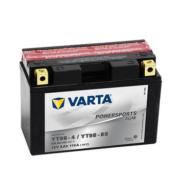 Baterie VARTA MOTO cu gel 12 V 8 Ah + stanga Baterie VARTA MOTO cu gel 12 V 8 Ah + stanga