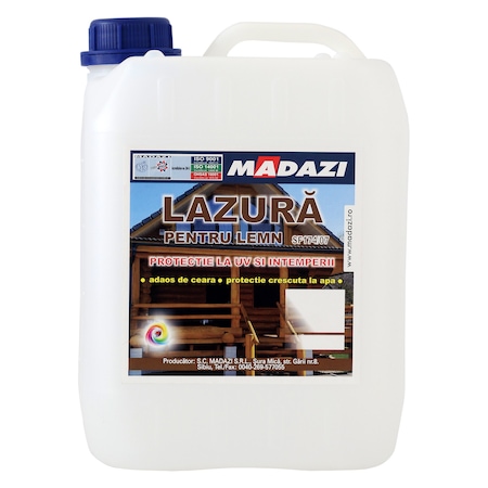 Lazura Pentru Lemn Pe Baza De Apa Cires Madazi 20l Emag Ro