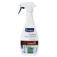 Solutie curatare tamplarie si obiecte PVC, aluminiu, plastic, Starwax - 500 ml