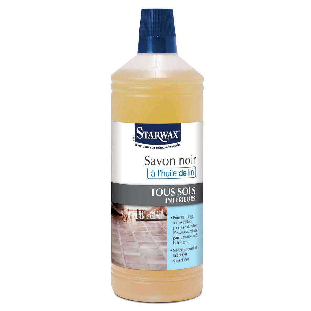 Sapun cu ulei de in, curatare pardoseli, plastic, gresie, piatra naturala, parchet - Starwax, 1L
