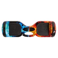 Hoverboard 6, 5 inch Grafic multicolor, cu Bluetooth, cu maner