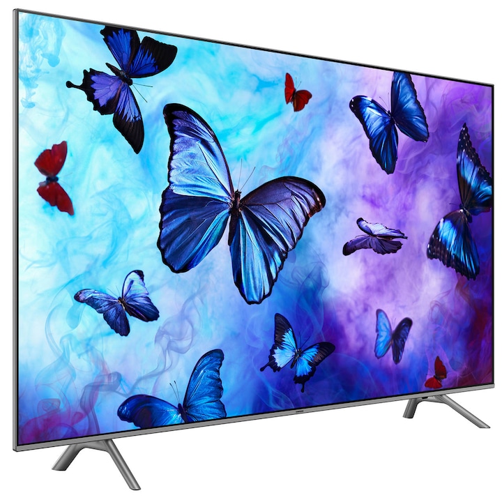 Televizor QLED Smart Samsung, 123 cm, 49Q6FN, 4K Ultra HD, Clasa B