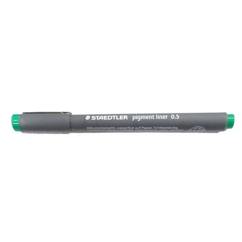 Pigment Liner 05mm Staedtler verde ST-308-05-5 Pigment Liner 05mm Staedtler verde ST-308-05-5