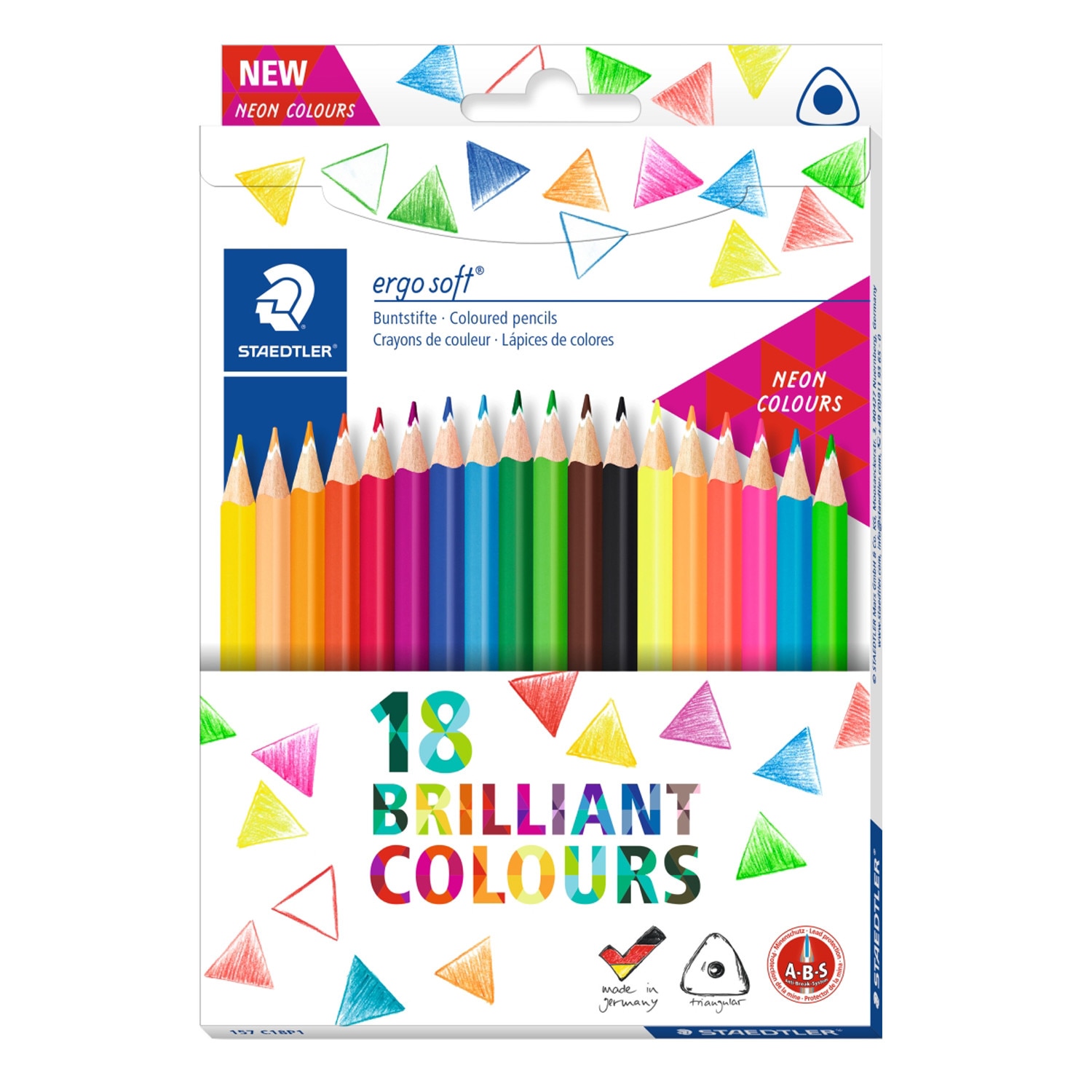 Creion color Ergo Soft Staedtler 18/set ST-157-C18P1