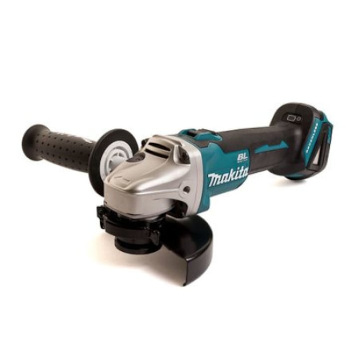 Акумулаторен ъглошлайф Makita DGA504Z, 18 V, Диаметър на диска 125 мм, 8500 RPM, Включени аксесоари, Без батерия/зарядно