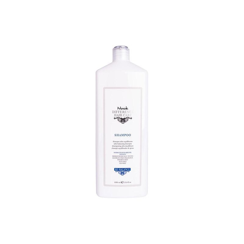 Sampon reechilibrant Nook Difference Hair Care Re-Balance Sebo-Balancing Shampoo 1000ml